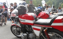 Glemseck 101 cafe racer 2014 motorcycle touring holiday -
